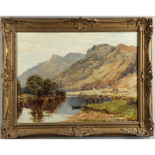 371 - R** A** CRUIKSHANK (FL.LATE 19TH CENTURY). GLEN FALLOCH, LOCH LOMOND. Signed, dated indistinctly (88... 