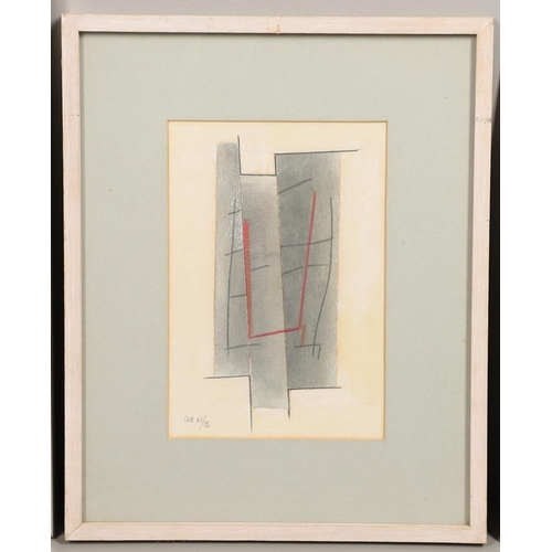 417 - GEORGE DANNATT (1915-2009). FOUR COLOUR SYMPHONY. (d) Screenprint, 1983, signed and numbered 33/70
I... 