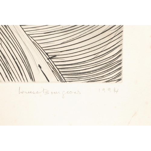 420 - LOUISE BOURGEOIS (1911-2010). STORM AT ST. HONORE. (d) Etching with drypoint, 1994, published by Edi... 