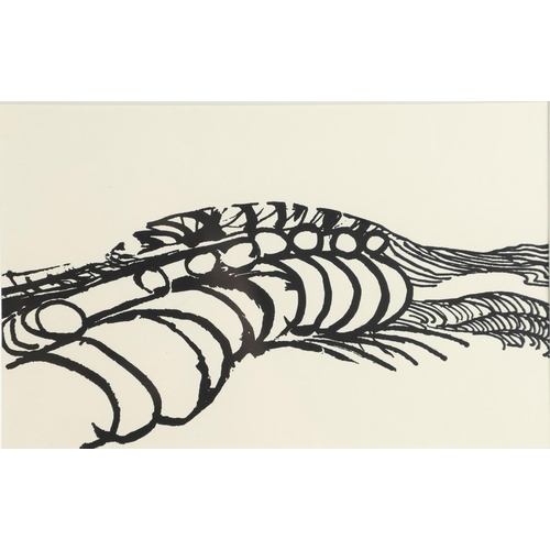 441 - KARL WESCHKE (1925-2005). SEA ROLL. (d) Screenprint, 1967, an impression aside from the formal editi... 