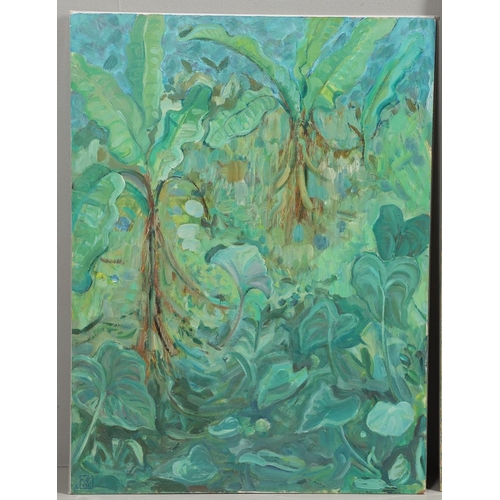 496 - VIVIEN JOHN (1915-1994). A FOLIO OF FOUR WORKS. (d) Comprising botanical and jungle subjects, two si... 