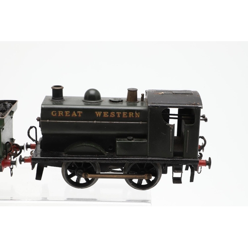 505 - FOUR SCRATCH BUILT 0 GAUGE CLOCKWORK LOCOMOTIVES. Four unusual 0 gauge scratch built clockwork locom... 