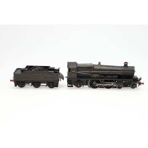 509 - SCRATCH BUILT 0 GAUGE LOCOMOTIVE AND TENDER - NORTH STAR. A scratch built 0 gauge 3 rail electric lo... 