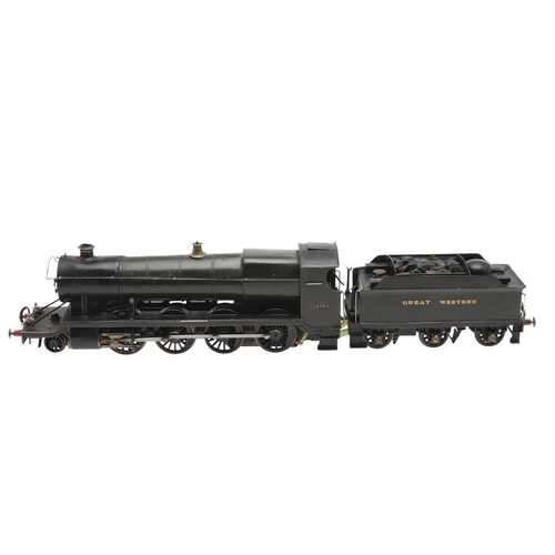 510 - SCRATCH BUILT 0 GAUGE STEAM LOCOMOTIVE & TENDER - GWR 47XX. A scratch built 0 gauge steam locomotive... 