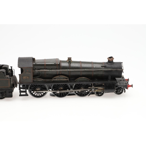 511 - A SCRATCH BUILT O GUAGE LOCOMOTIVE & TENDER - LADY GODIVA. A 3 rail electric 0 gauge scratch built l... 