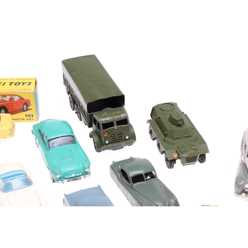 517 - CORGI & DINKY TOYS - BOXED & UNBOXED DIE CAST TOYS, & TRIANG MINIC FORD ZEPHYR. Including four boxed... 