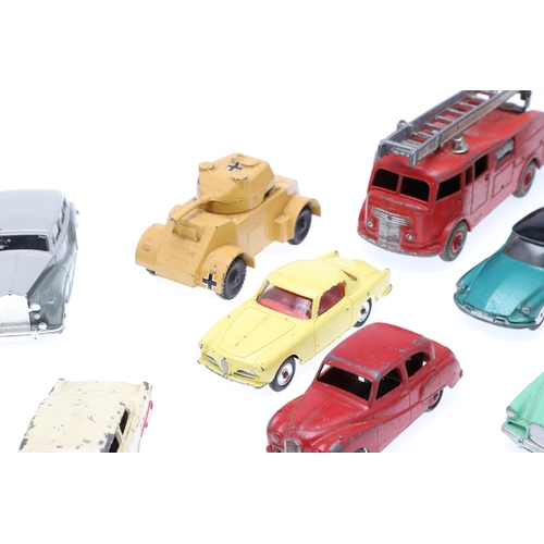 517 - CORGI & DINKY TOYS - BOXED & UNBOXED DIE CAST TOYS, & TRIANG MINIC FORD ZEPHYR. Including four boxed... 