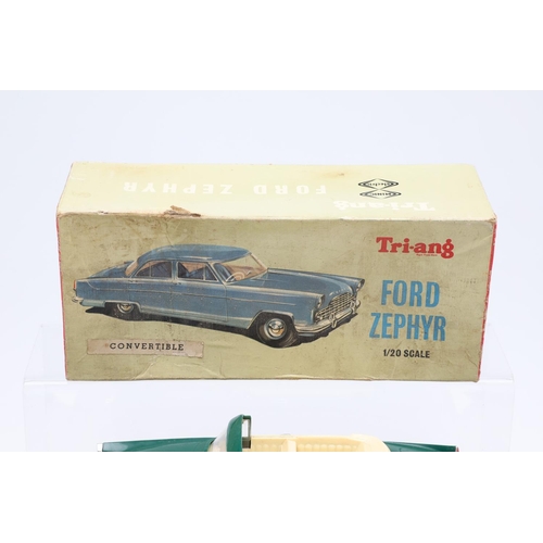 517 - CORGI & DINKY TOYS - BOXED & UNBOXED DIE CAST TOYS, & TRIANG MINIC FORD ZEPHYR. Including four boxed... 