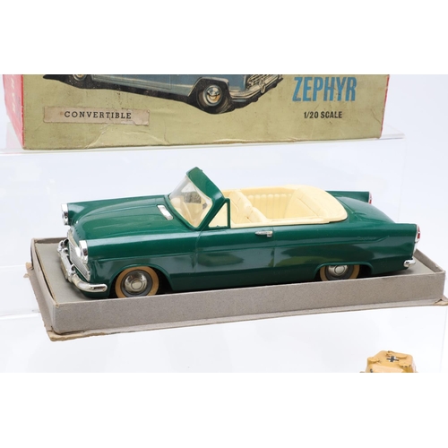 517 - CORGI & DINKY TOYS - BOXED & UNBOXED DIE CAST TOYS, & TRIANG MINIC FORD ZEPHYR. Including four boxed... 