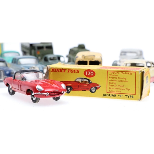 517 - CORGI & DINKY TOYS - BOXED & UNBOXED DIE CAST TOYS, & TRIANG MINIC FORD ZEPHYR. Including four boxed... 