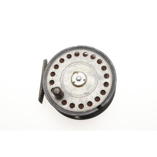 520 - HARDY PERFECT FISHING REEL & OTHER FISHING REELS. A Hardy Perfect 3 3/4 inch reel, with rim tension ... 