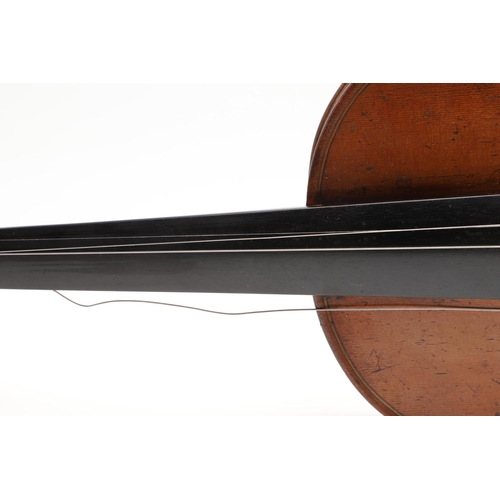 527 - 19THC SCOTTISH VIOLIN - WALTER PLAIN, GLASGOW. A 19thc violin with a one piece maple back and carved... 