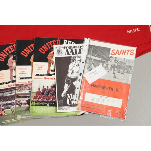 533 - MANCHESTER UTD - LARGE & EXTENSIVE FOOTBALL PROGRAMME COLLECTION. A large and impressive collection ... 