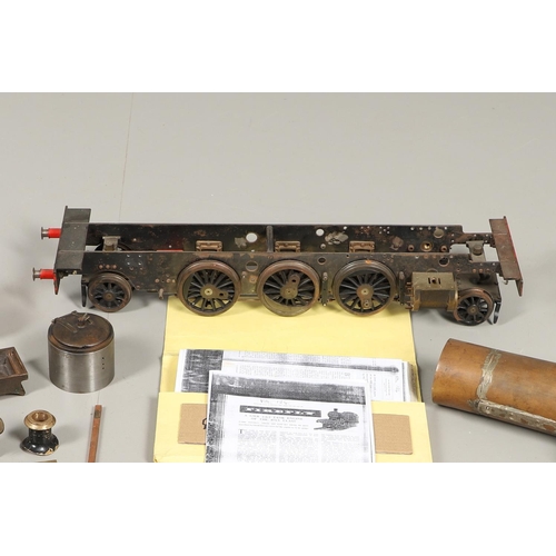 546 - PARTIALLY BUILT STEAM LOCOMOTIVE - G.W.R 'FIREFLY'. For assembly, a partially built 3 1/2 inch guage... 