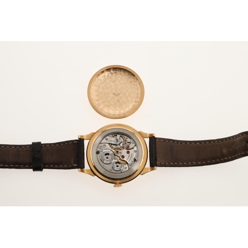 898 - A GENTLEMAN'S GOLD WRISTWATCH BY LONGINES. the signed circular dial with Arabic quarters and baton n... 