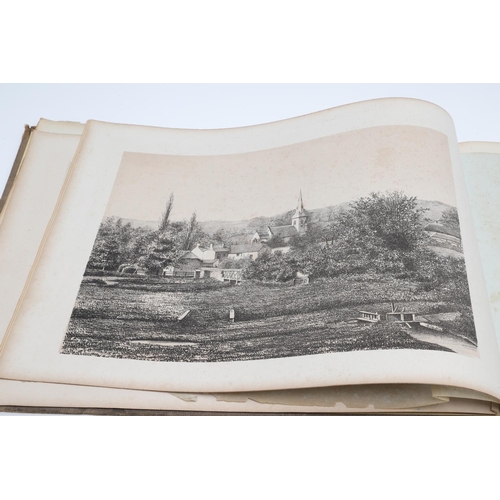 103 - JOHN POUNCY. Dorsetshire Photographically Illustrated, 4 parts bound in 2 volumes, 1857. John Pounce... 