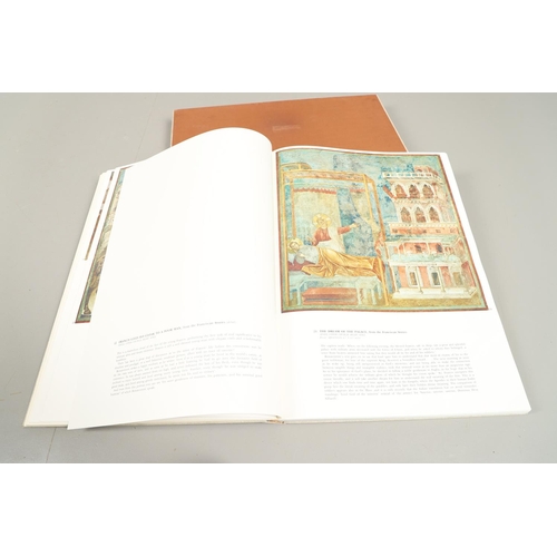 13 - GIORGIO BONSANTI. Giotto, Elephant Folio, 1986. Giorgio Bonsanti. Giotto, English edition, one hundr... 