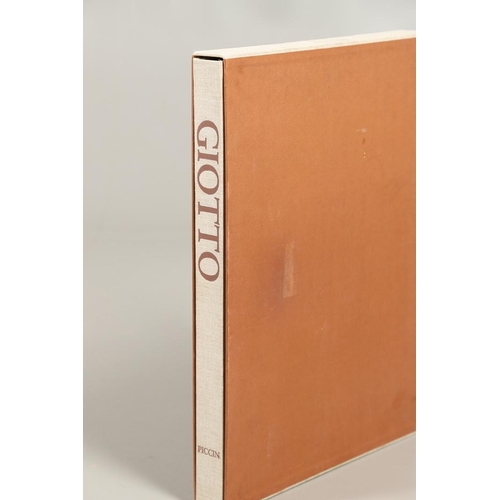 13 - GIORGIO BONSANTI. Giotto, Elephant Folio, 1986. Giorgio Bonsanti. Giotto, English edition, one hundr... 