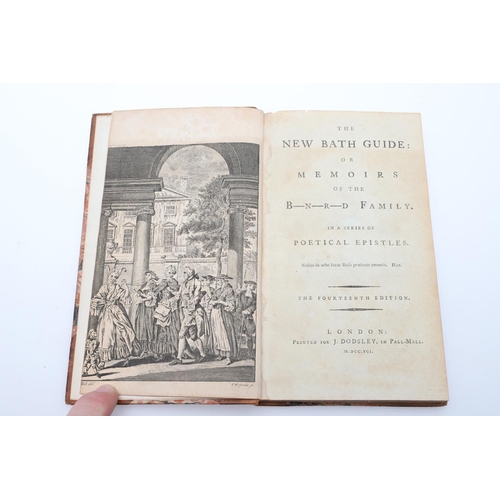 138 - The New Bath Guide: or Memoirs of the B-N-R-D Family, 1791. The New Bath Guide: or Memoirs of the B-... 