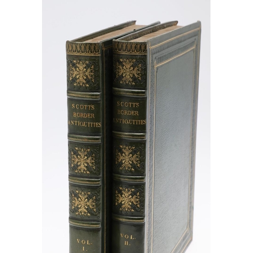 147 - WALTER SCOTT. The Border Antiquities, 1814. Walter Scott. The Border Antiquities of England and Scot... 