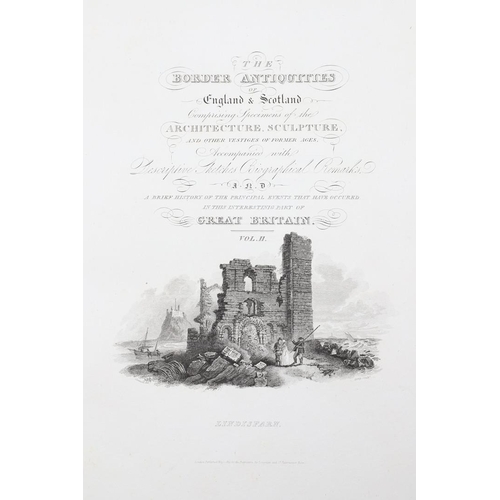 147 - WALTER SCOTT. The Border Antiquities, 1814. Walter Scott. The Border Antiquities of England and Scot... 