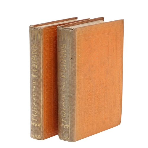 155 - THOMAS WILLIAMS AND JOHN CALVERT. Fiji and the Fijians, 2 volumes, 1858. Thomas Williams and James C... 