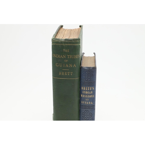 158 - W. H. BRETT. The Indian Tribes of Guiana, 1868 and one other (2). W. H. Brett. The Indian Tribes of ... 