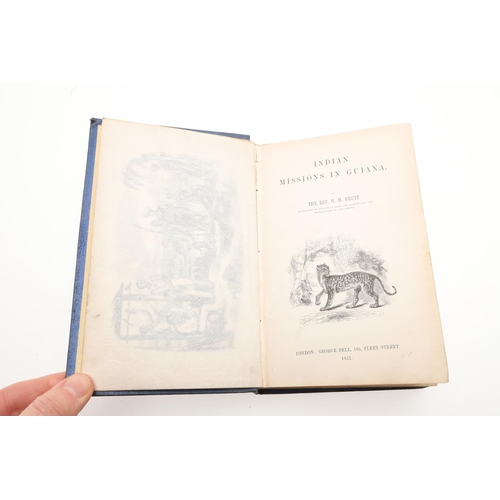 158 - W. H. BRETT. The Indian Tribes of Guiana, 1868 and one other (2). W. H. Brett. The Indian Tribes of ... 