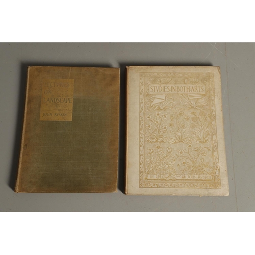 16 - JOHN RUSKIN. Modern Painters, 6 Volumes, 1888, and 3 others similar. John Ruskin. Modern Painters, 6... 