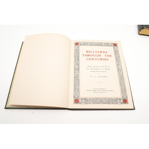 351 - J. BENNETT. Billiards, 1873, and 3 others similar, v.s. (4). J. Bennett. Billiards, edited by Cavend... 