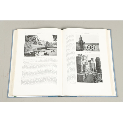 36 - CHARLES LATHAM. In English Homes, 3 volumes, 1907, and 5 others, similar, mostly relating to archite... 