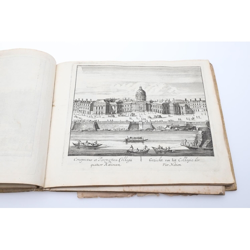 42 - MELCHIOR KÜSEL AND OTHERS. A bound volume of topographical engravings, c. 1650-1690. Melchior Küsel.... 