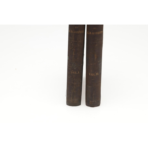 462 - ELIZABETH BARRETT BROWNING. Poems, 2 volumes, 1844. Elizabeth Barrett Browning. Poems, 2 volumes, fi... 