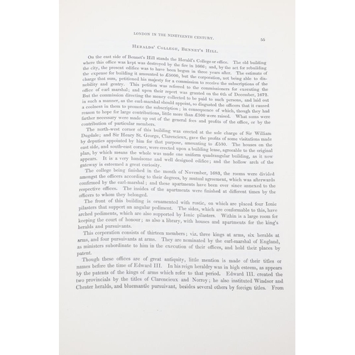 52 - THOMAS H. SHEPHERD. London and It's Environs in the Nineteenth Century, and Andrew Tuer, Old London ... 