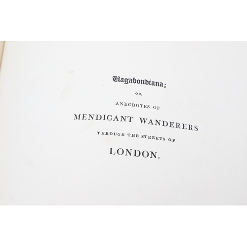 59 - JOHN THOMAS SMITH. Vagabondiana, 1817. John Thomas Smith. Vagabondiana; or, Anecdotes of Medicant Wa... 