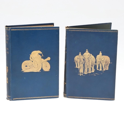 63 - RUDYARD KIPLING. The Jungle Book, 1894; The Second Jungle Book, 1895. Rudyard Kipling. The Jungle Bo... 