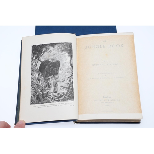 63 - RUDYARD KIPLING. The Jungle Book, 1894; The Second Jungle Book, 1895. Rudyard Kipling. The Jungle Bo... 