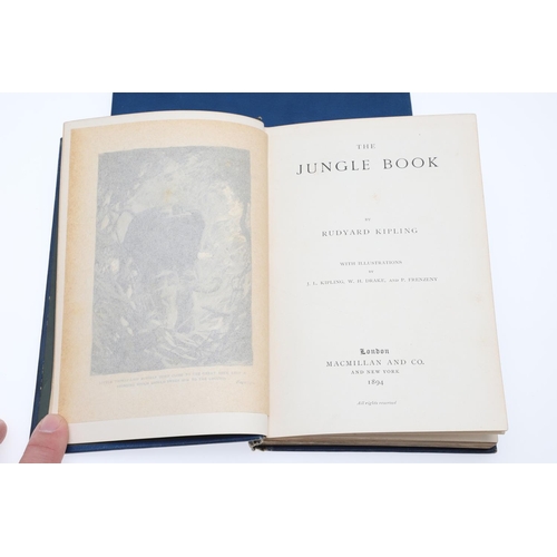 63 - RUDYARD KIPLING. The Jungle Book, 1894; The Second Jungle Book, 1895. Rudyard Kipling. The Jungle Bo... 