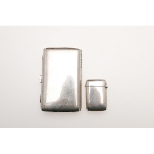 182 - A LATE 19TH/ EARLY 20TH CENTURY MUSICAL CASED SET OF GERMAN SILVER GENTLEMAN'S ACCOUTREMENTS. compri... 
