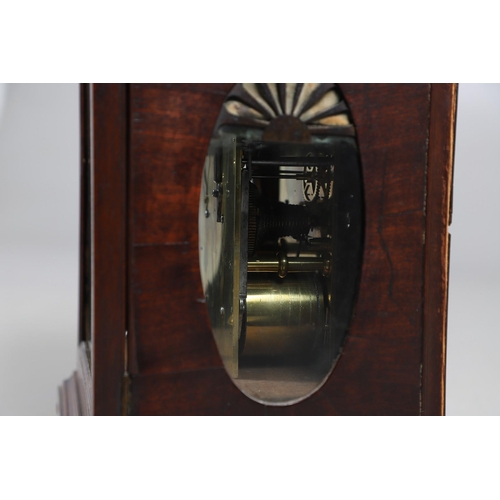 439 - AN EARLY 19TH CENTURY MAHOGANY BRACKET CLOCK. the 8 3/4