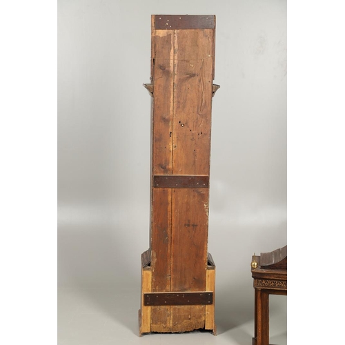 440 - A LATE 18TH CENTURY OAK LONGCASE CLOCK. the 11