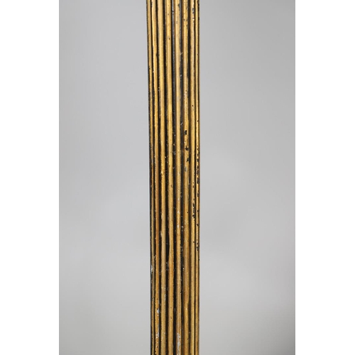 467 - AN EBONISED AND GILTWOOD 'GRECIAN' HARP BY SEBASTIAN ERARDS. 19th century, the gilded Corinthian col... 