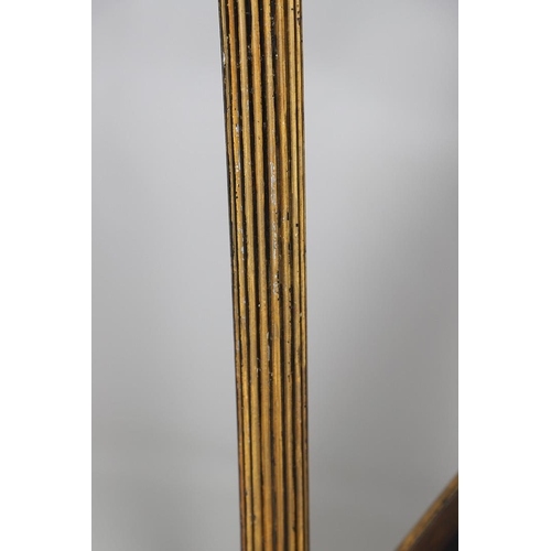 467 - AN EBONISED AND GILTWOOD 'GRECIAN' HARP BY SEBASTIAN ERARDS. 19th century, the gilded Corinthian col... 