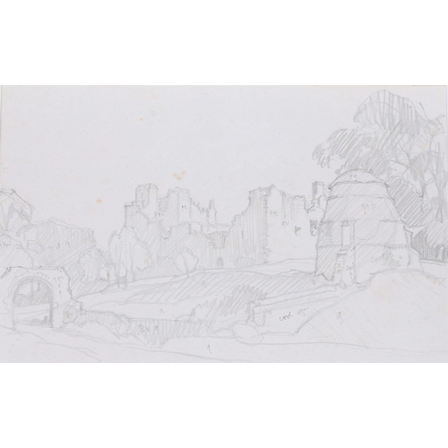 355 - LEONARD RUSSELL SQUIRRELL, RWS (1893-1979). NORTH BERWICK;EDINBURGH FROM CALTON HILL; DIRLETON CASTL... 