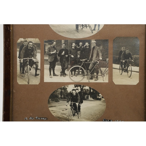 552 - LARGE COLLECTION OF EARLY CYCLING GOLD & SILVER MEDALS, & EPHEMERA - FREDERICK LOWCOCK. A large and ... 