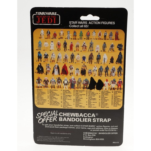 579 - STAR WARS CARDED FIGURE BY PALITOY - LUKE SKYWALKER. A carded MOC Return of the Jedi figure of Luke ... 