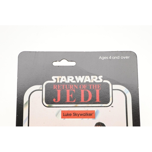 579 - STAR WARS CARDED FIGURE BY PALITOY - LUKE SKYWALKER. A carded MOC Return of the Jedi figure of Luke ... 