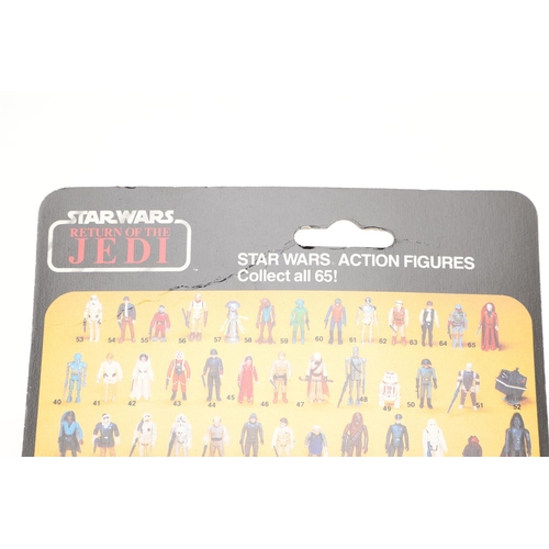 579 - STAR WARS CARDED FIGURE BY PALITOY - LUKE SKYWALKER. A carded MOC Return of the Jedi figure of Luke ... 