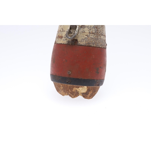 186 - AN UNUSUAL SECOND WORLD WAR JAPANESE PRACTICE BOMB. A Second World War Japanese Airforce practice bo... 