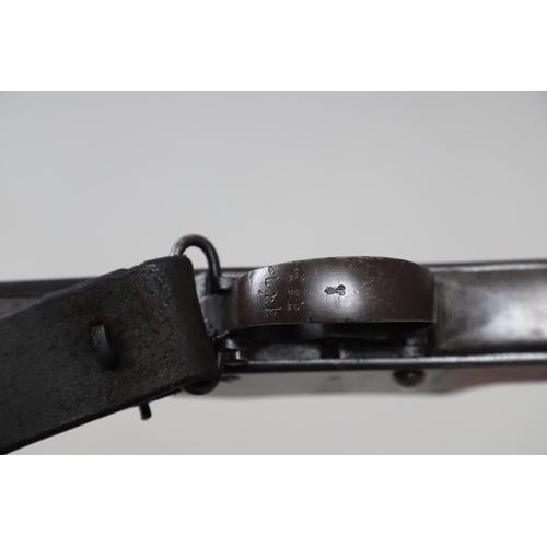 24 - AN ENFIELD MARTINI HENRY MARK IV MILITARY RIFLE. With an 82 cm rifled barrel, 11.05 mm at the muzzle... 